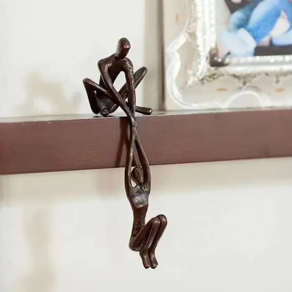Love Story Bronze Sculpture Resin Ornament