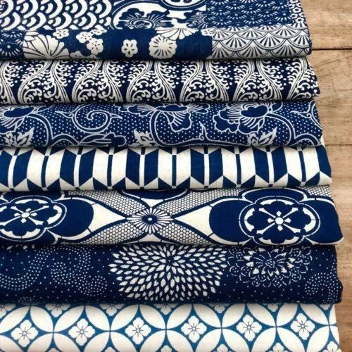 Handmade Japanese  Flower Cotton Fabric