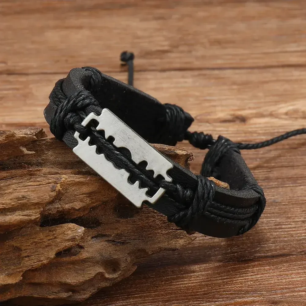 Handmade Leather Bracelet for Men