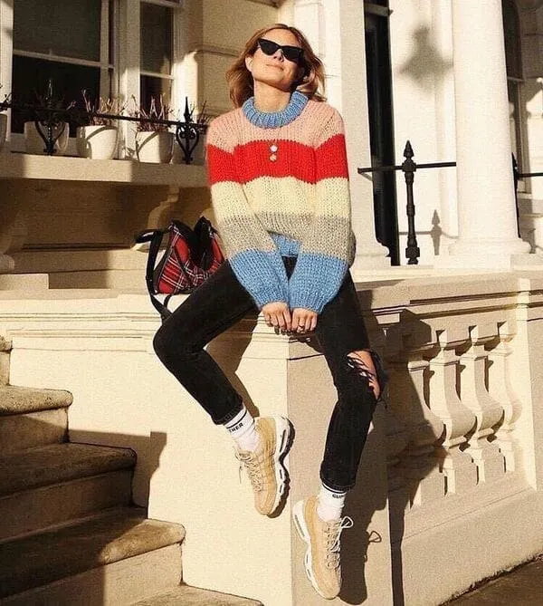 Serendipity Stripes Boho Shrug