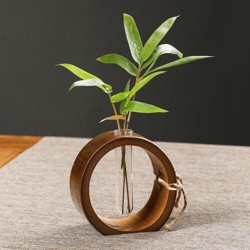 Creative Handmade Bamboo Flower Vase