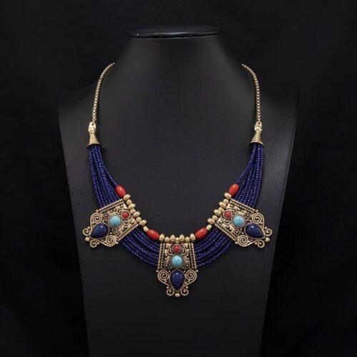 Handmade Colorful Beaded Necklace