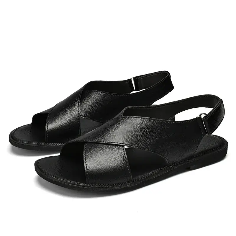 Handmade leather beach sandals
